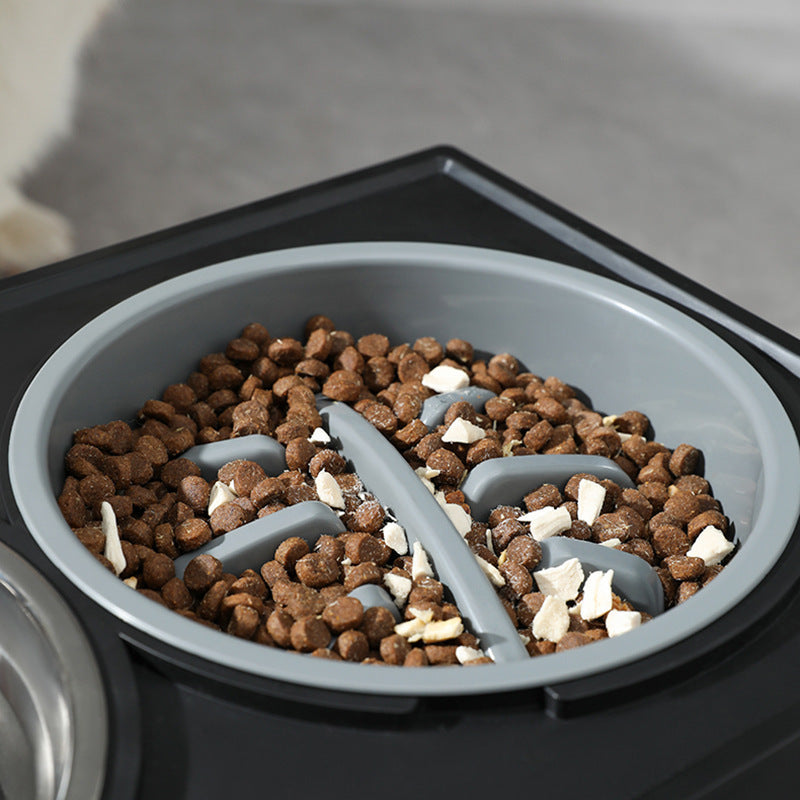 Elevated Dog Bowl for comfy Anti-choke Feeding